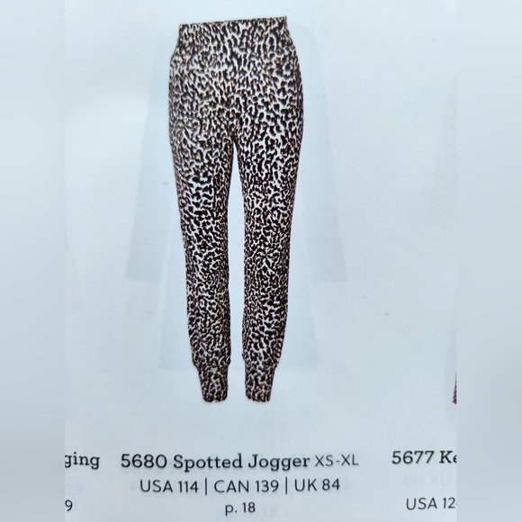 Cabi Spotted Jogger Size small - Picture 1 of 4